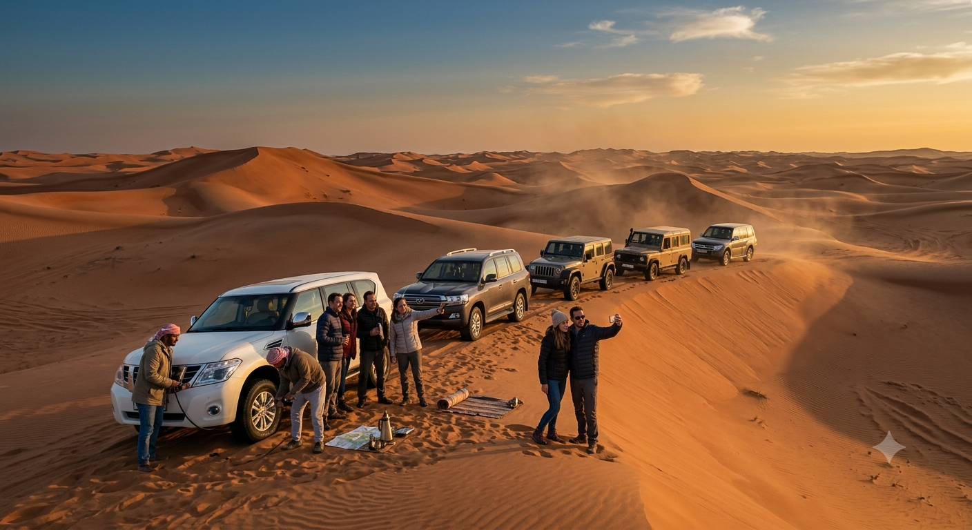 Missing Winter 4x4 Drives? Top UAE Deserts Loved by Off-Road Drivers Missing Winter 4x4 Drives? Top UAE Deserts Loved by Off-Road Drivers