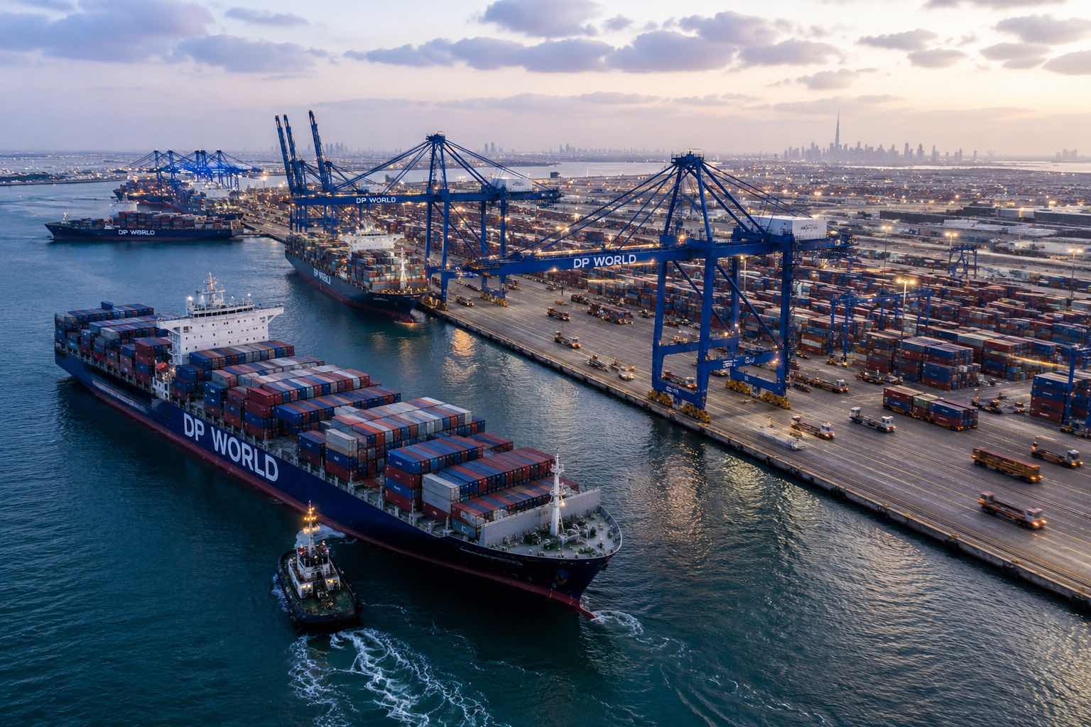 DP World Revenue Jumps 13.1% in H1 2026 Despite Middle East Trade Disruption DP World Revenue Jumps 13.1% in H1 2026 Despite Middle East Trade Disruption