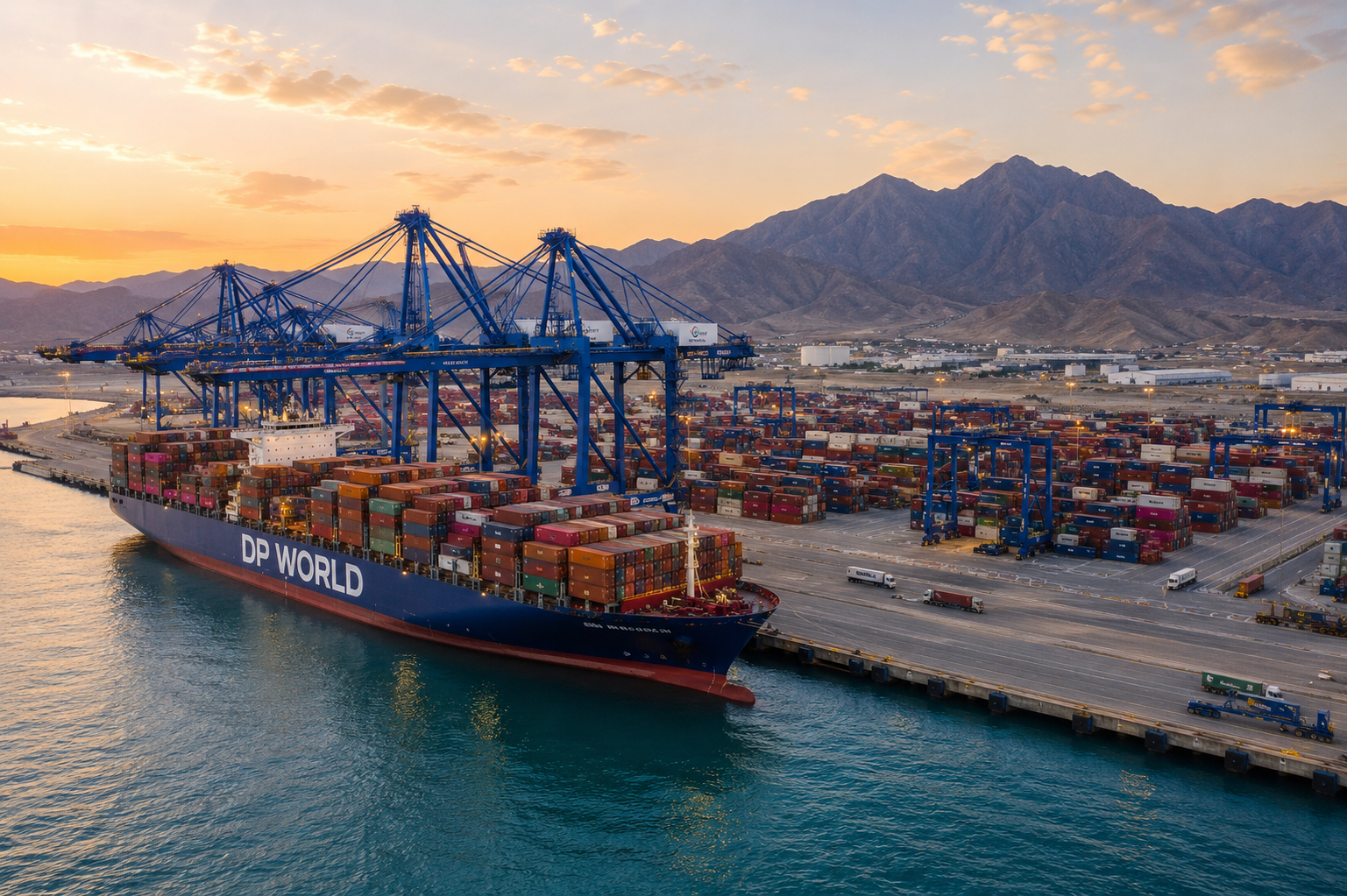 DP World to Develop Two New Port Terminals in Fujairah Under 50-Year Agreement DP World to Develop Two New Port Terminals in Fujairah Under 50-Year Agreement