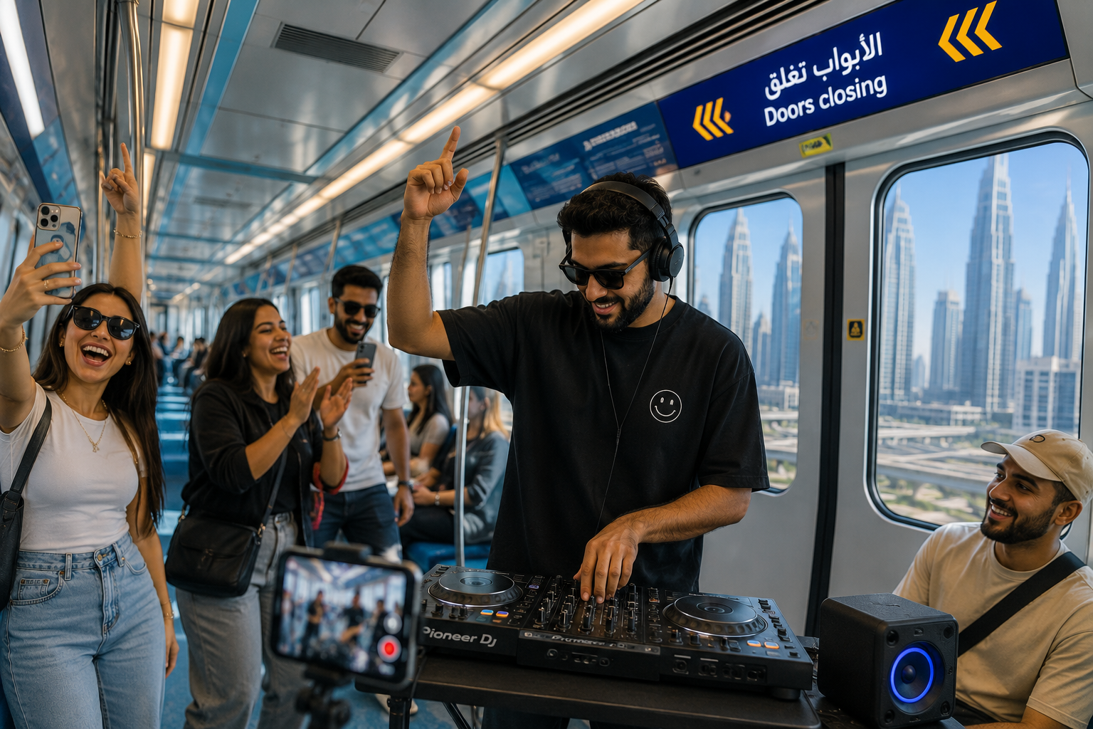 Dubai DJ Turns Metro’s ‘Doors Closing’ Announcement Into a Viral Music Track Dubai DJ Turns Metro’s ‘Doors Closing’ Announcement Into a Viral Music Track