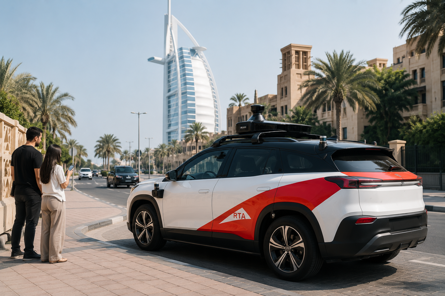 Dubai Launches Free Autonomous Taxi Trial in Umm Suqeim and Jumeirah Dubai Launches Free Autonomous Taxi Trial in Umm Suqeim and Jumeirah