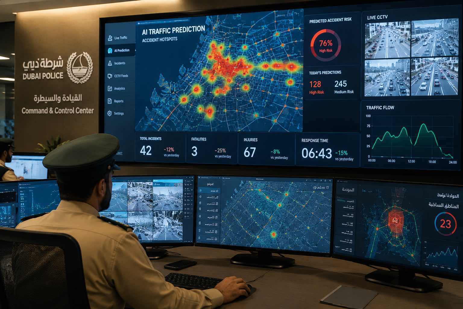 Dubai Police AI Traffic System: How Smart Technology Is Predicting Accident Hotspots Dubai Police AI Traffic System: How Smart Technology Is Predicting Accident Hotspots