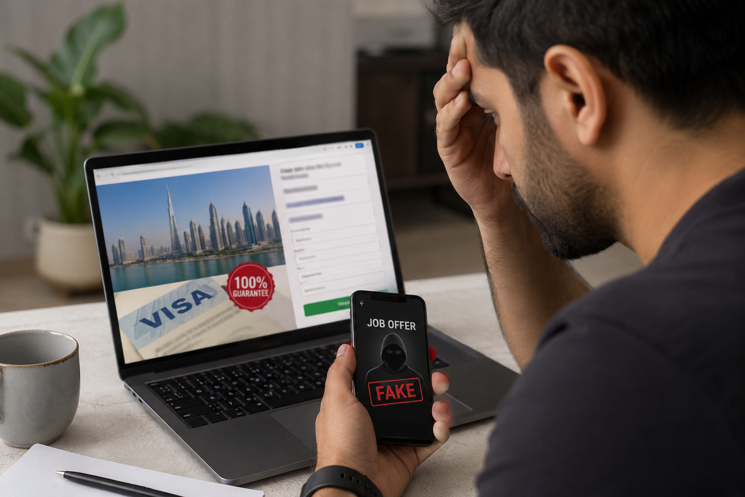 Dubai Police Warn Public Against Fake Visa and Online Job Scams