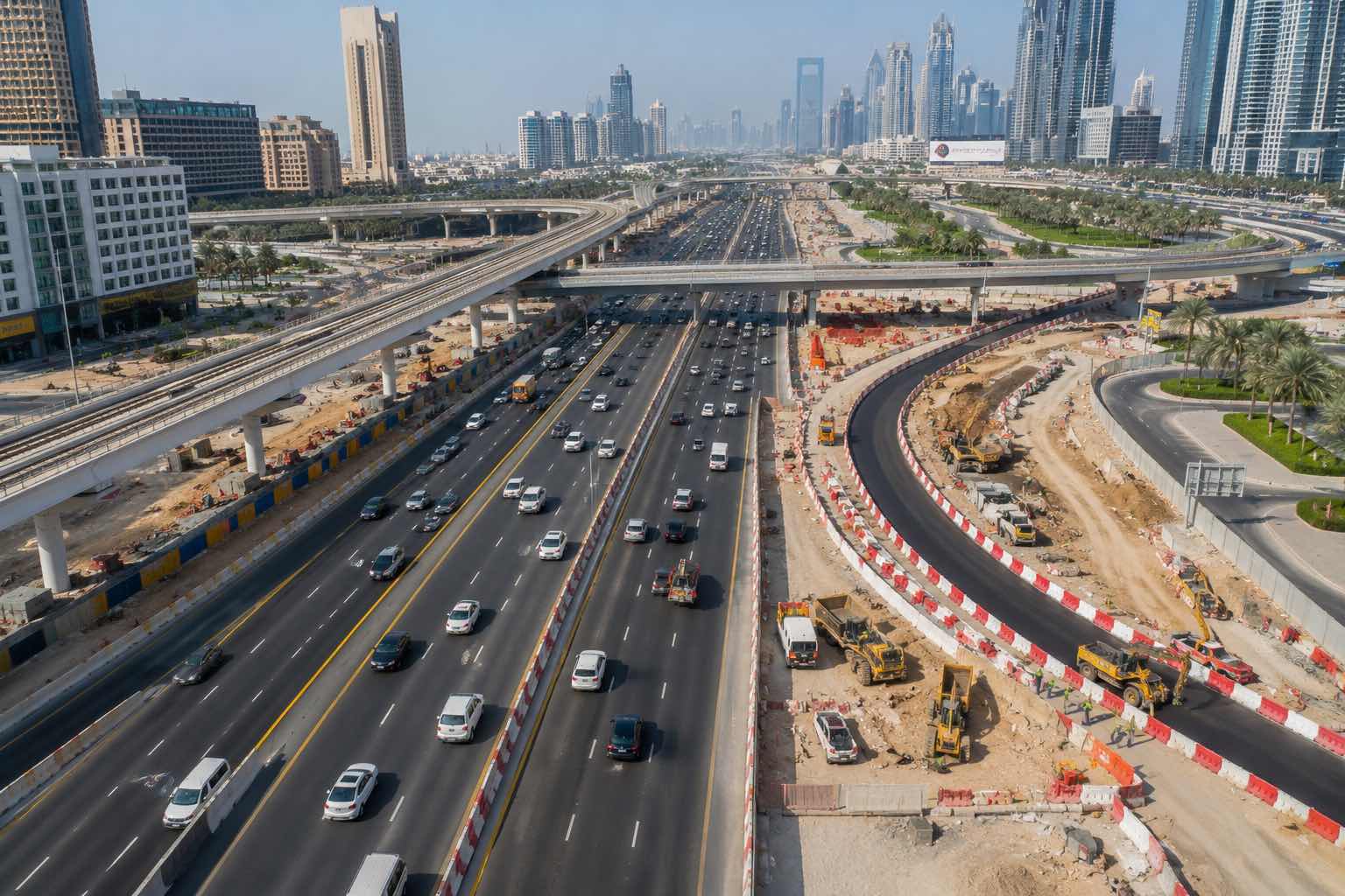 Dubai Road Upgrade to Cut Travel Time from 20 Minutes to Five