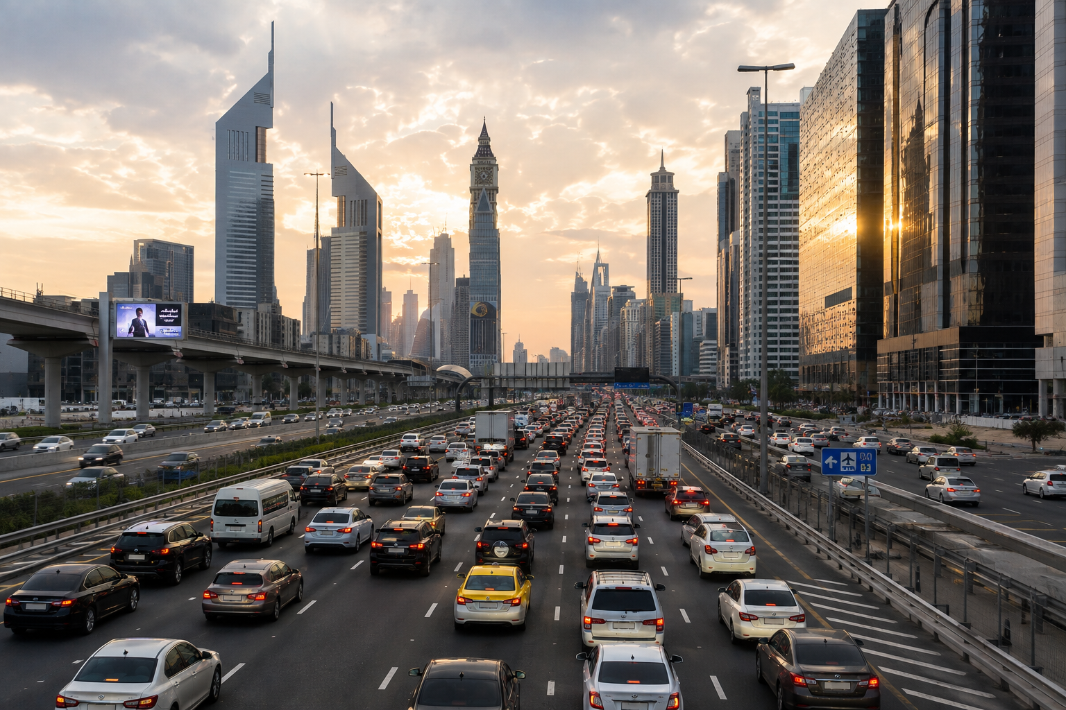 Dubai Traffic Today: Major Roads See Heavy Delays During Tuesday Morning Commute Dubai Traffic Today: Major Roads See Heavy Delays During Tuesday Morning Commute