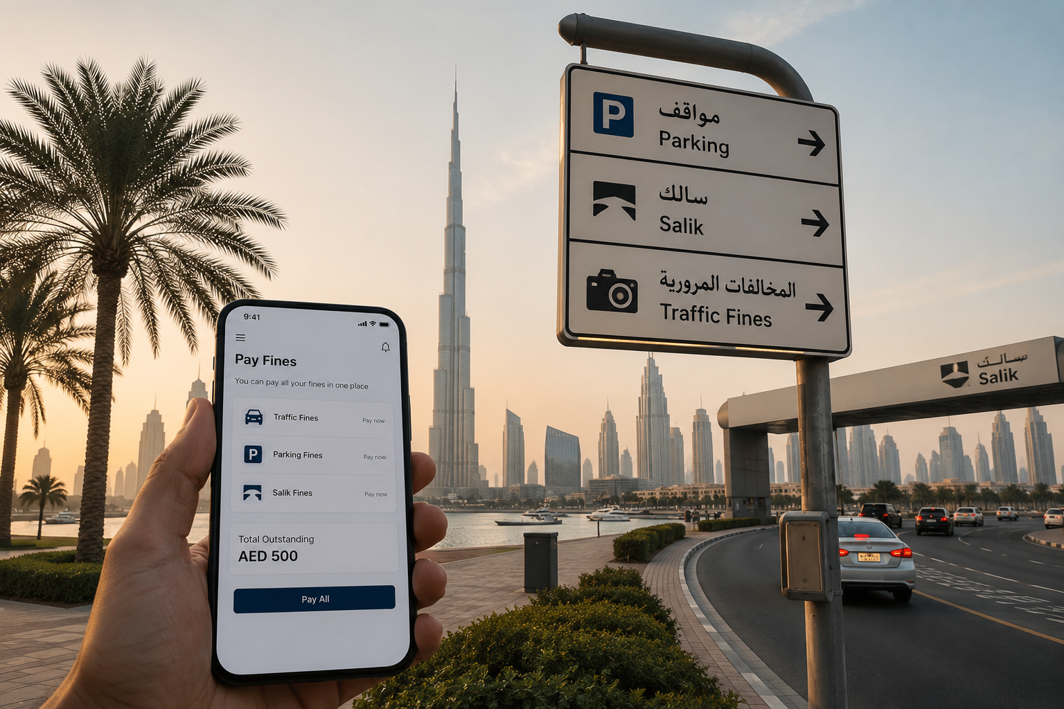 DubaiNow App Lets Residents Pay Traffic, Parking and Salik Fines in One Place DubaiNow App Lets Residents Pay Traffic, Parking and Salik Fines in One Place