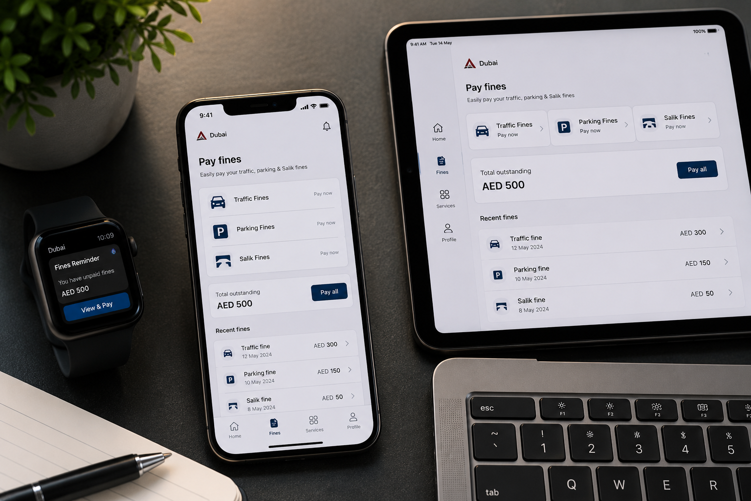 DubaiNow App Lets Residents Pay Traffic, Parking and Salik Fines in One Place DubaiNow App Lets Residents Pay Traffic, Parking and Salik Fines in One Place