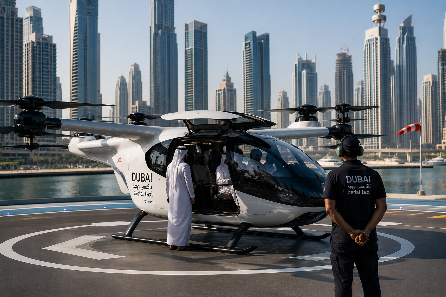 Dubai’s First Air Taxi Vertiport Gets Green Light Ahead of Launch Dubai’s First Air Taxi Vertiport Gets Green Light Ahead of Launch