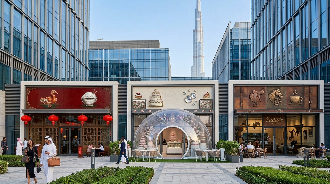 Duck & Rice, Cake & Bubbles and Saddle Are Coming to New DIFC Square Duck & Rice, Cake & Bubbles and Saddle Are Coming to New DIFC Square