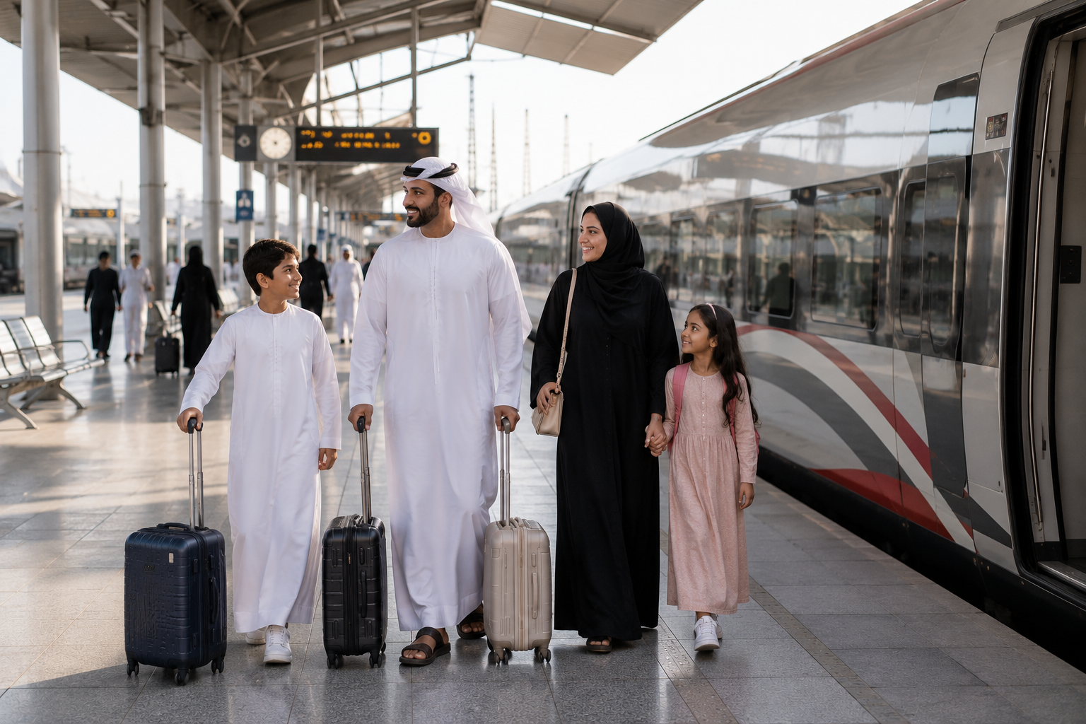 Etihad Rail Allows Two Free Bags Regardless of Ticket Type