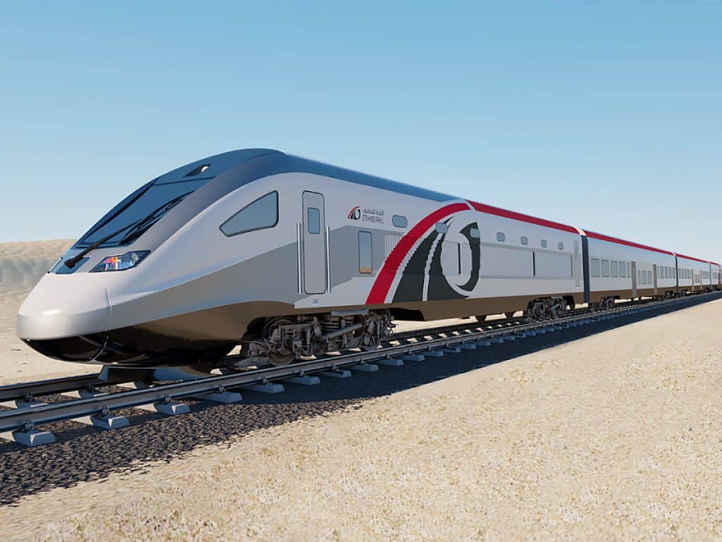 Etihad Rail Makes History With First Passenger Train From Fujairah to Abu Dhabi Etihad Rail Makes History With First Passenger Train From Fujairah to Abu Dhabi