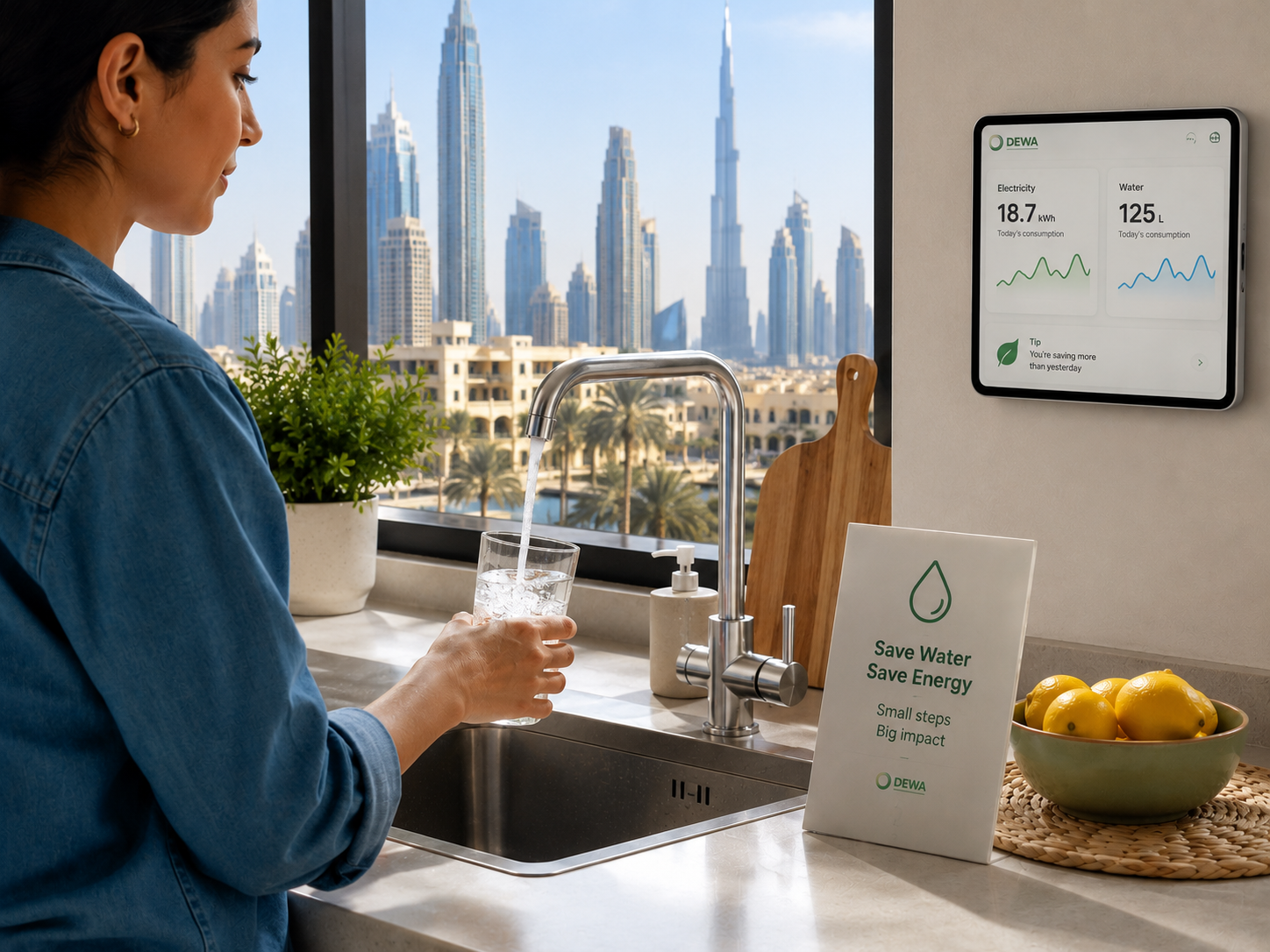 This DEWA Setting Could Help Cut Your Water and Electricity Bills This Summer