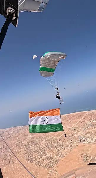 Three UAE-Based Indian Skydivers Unfurl Tricolour at 13,000ft in Guinness World Record Feet Three UAE-Based Indian Skydivers Unfurl Tricolour at 13,000ft in Guinness World Record Feet