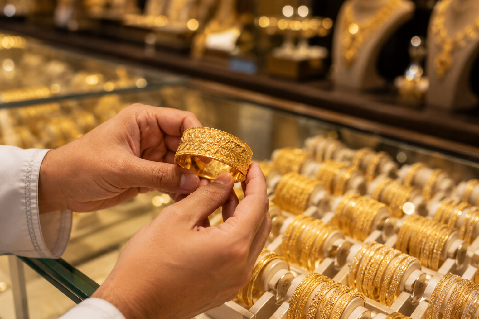 UAE Gold Prices Jump Dh5, but Buyers Still Save Dh150 on 10 Grams UAE Gold Prices Jump Dh5, but Buyers Still Save Dh150 on 10 Grams