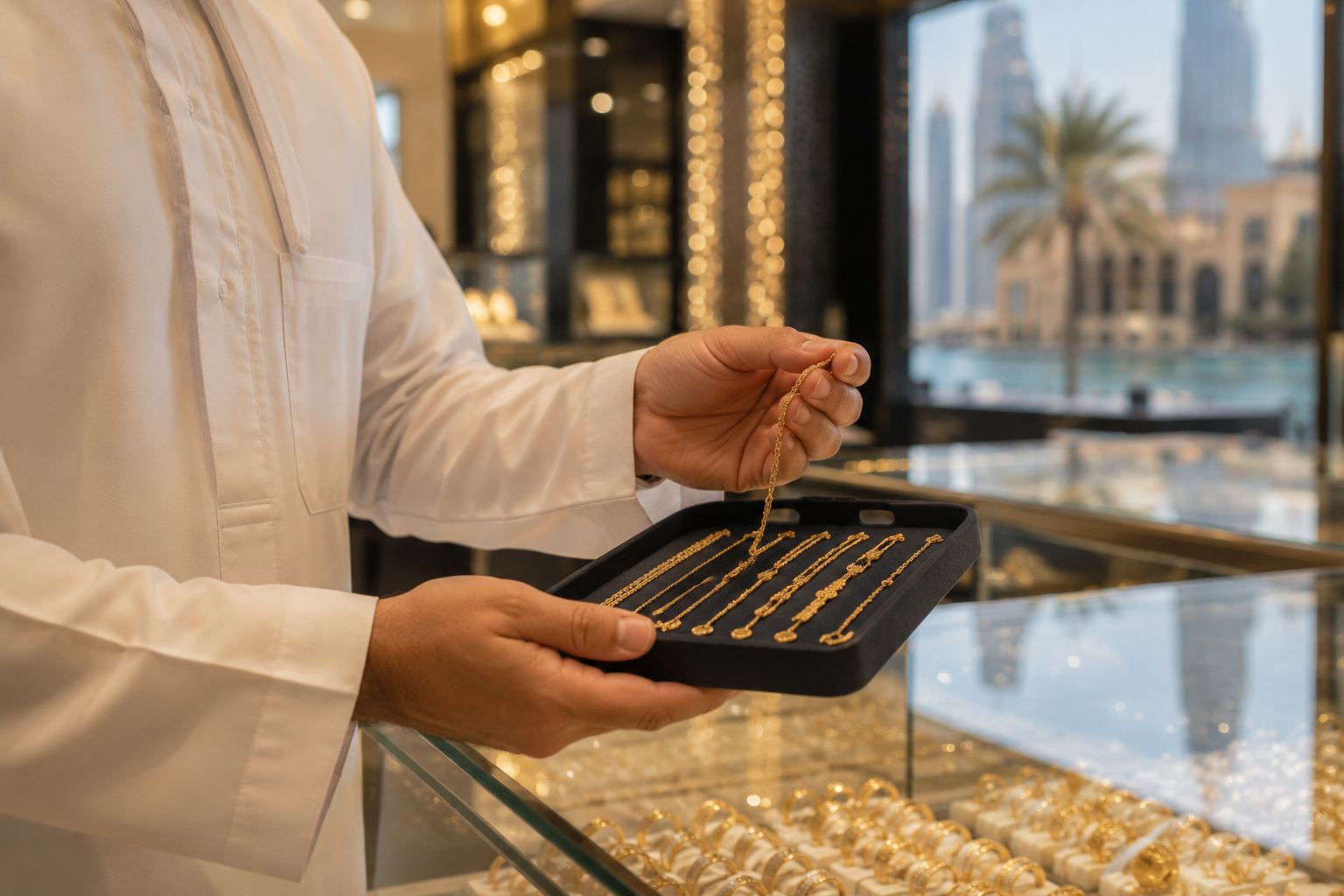 UAE Gold Prices Jump Dh5, but Buyers Still Save Dh150 on 10 Grams UAE Gold Prices Jump Dh5, but Buyers Still Save Dh150 on 10 Grams