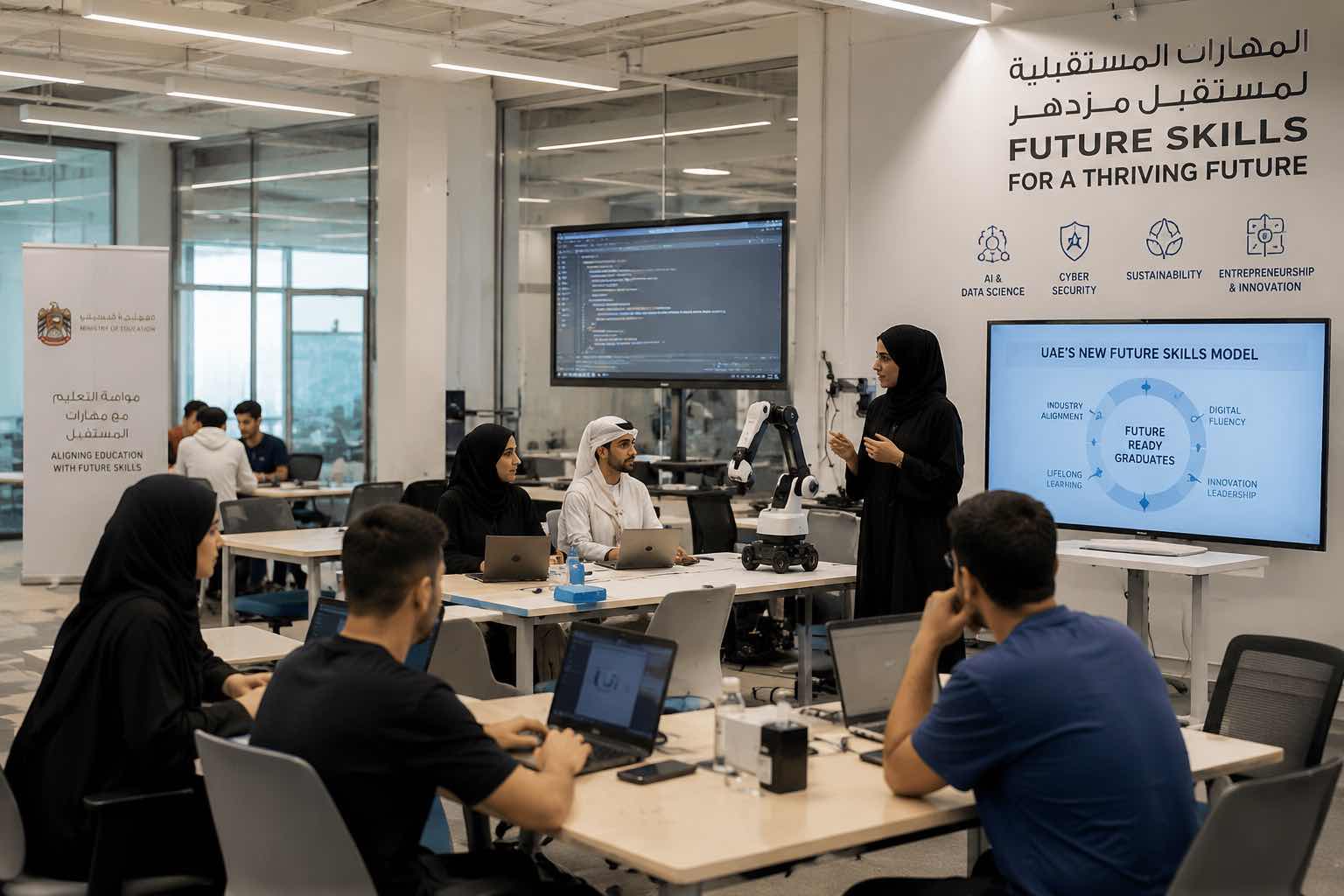 UAE’s New Future Skills Model: How Universities Are Being Aligned With Tomorrow’s Jobs UAE’s New Future Skills Model: How Universities Are Being Aligned With Tomorrow’s Jobs