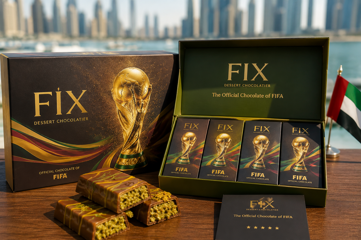 Viral Dubai Chocolate Brand Launches FIFA-Inspired Box With Signed Iniesta Jerseys Up for Grabs Viral Dubai Chocolate Brand Launches FIFA-Inspired Box With Signed Iniesta Jerseys Up for Grabs